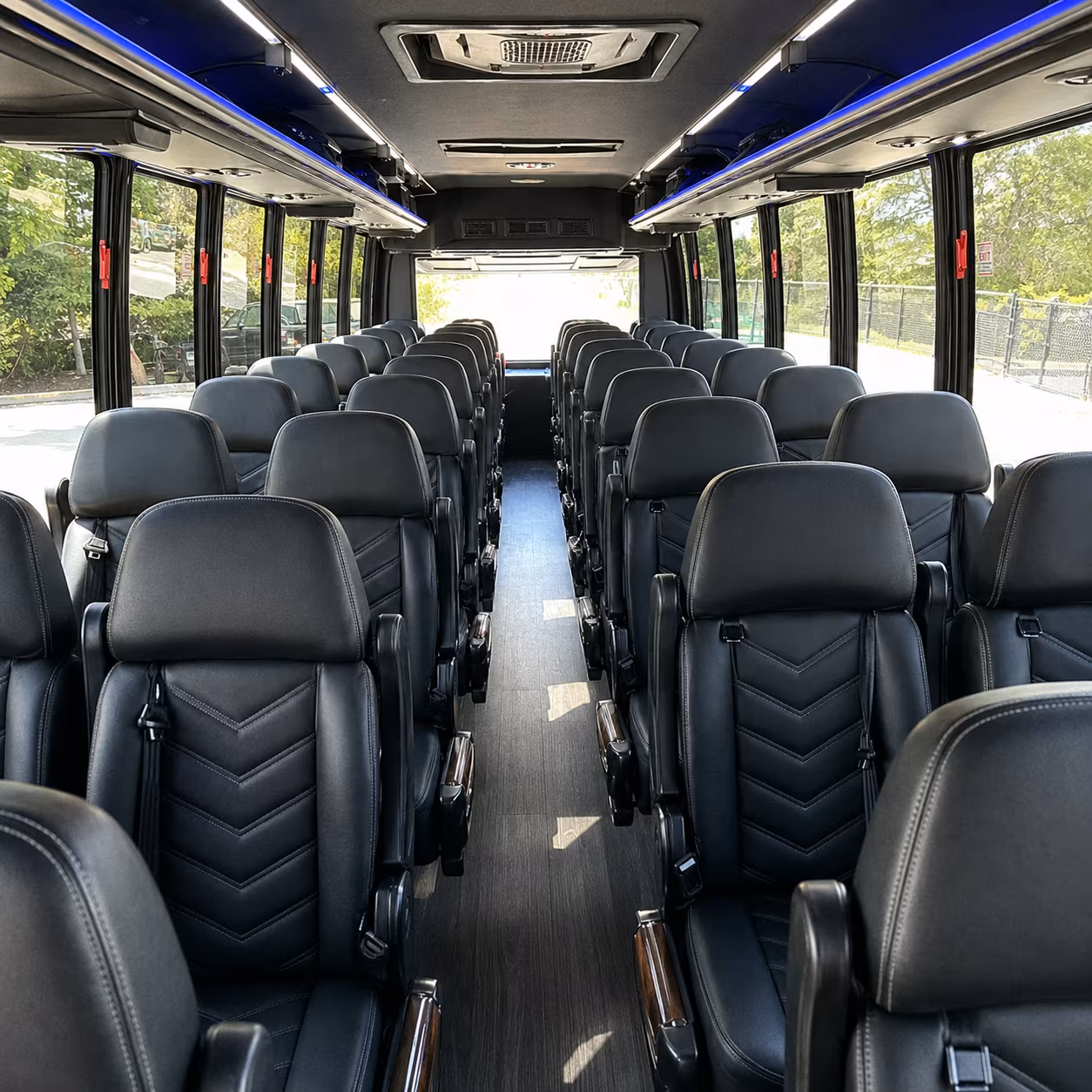 bus rentals for corporate wine tours and client events near lewisville