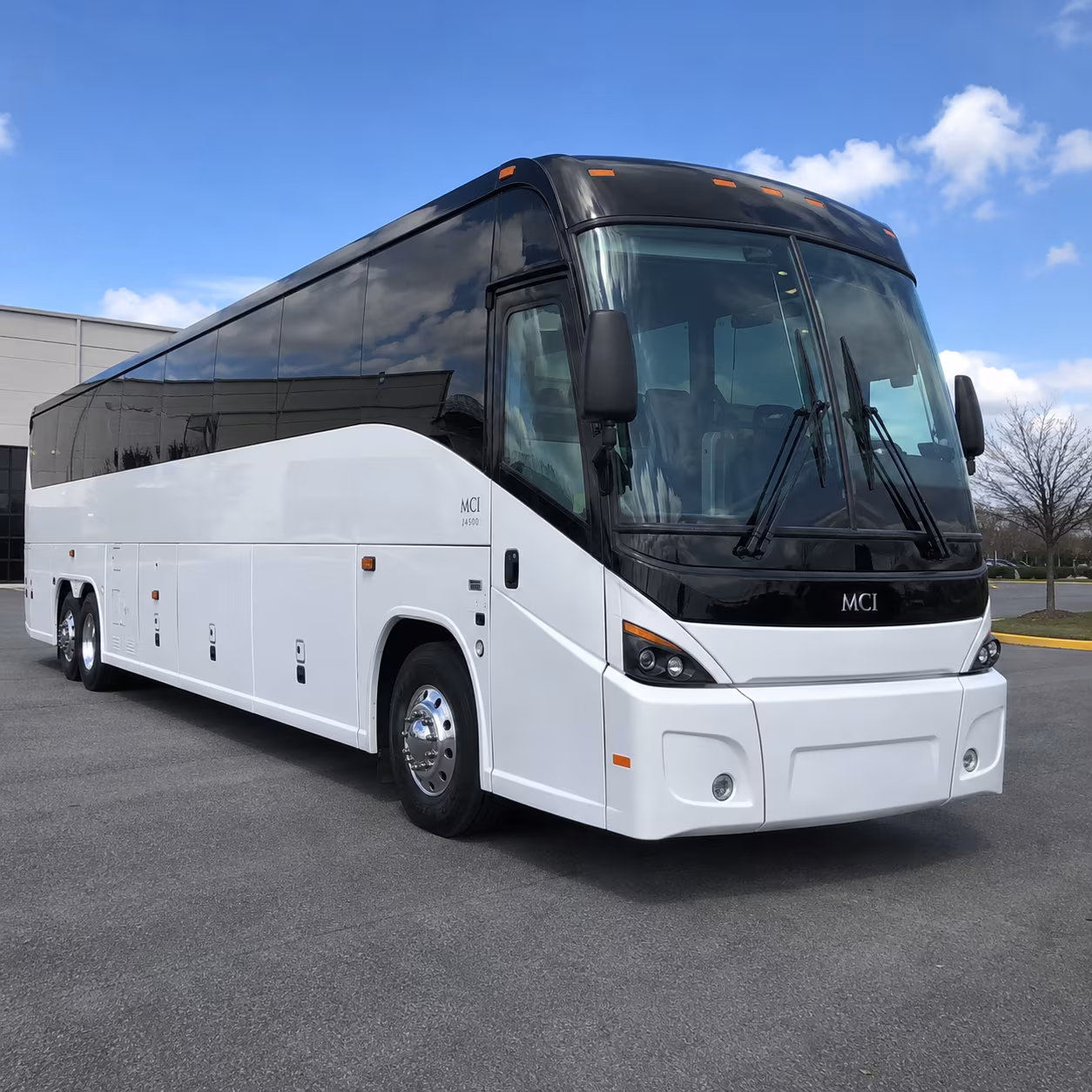 charter bus services for lewisville warehouse and distribution groups