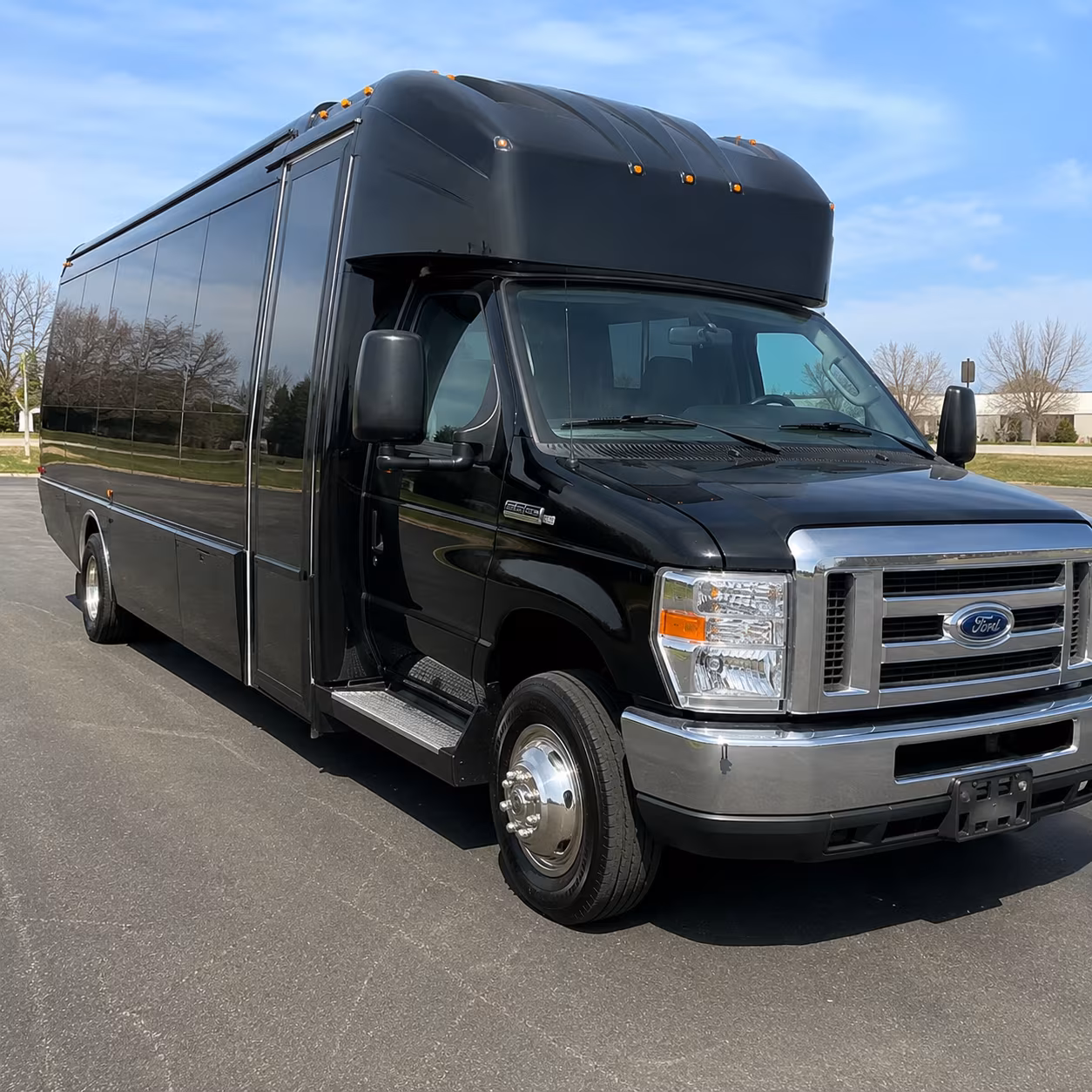 dentons entertainment district party bus rental