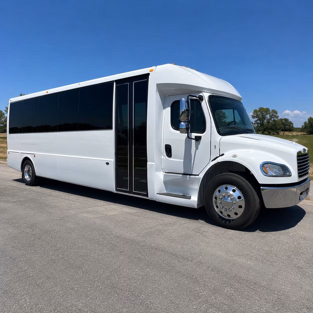 hotel to venue shuttle buses for lewisville corporate groups