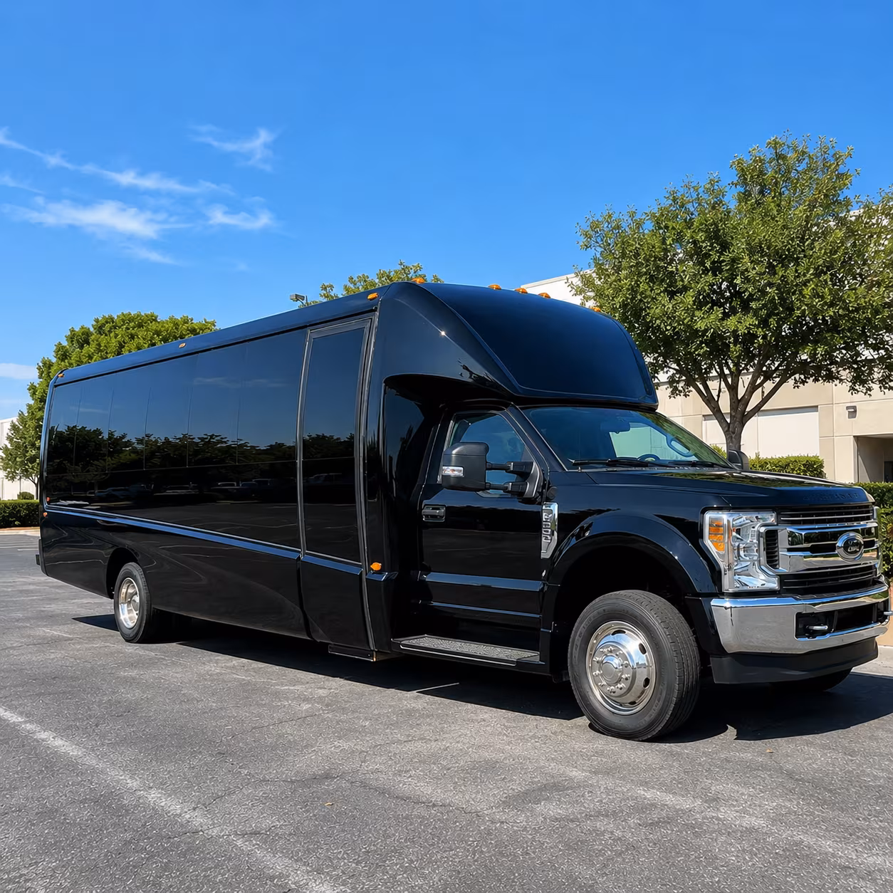 lewisville corporate event transportation onboard seating