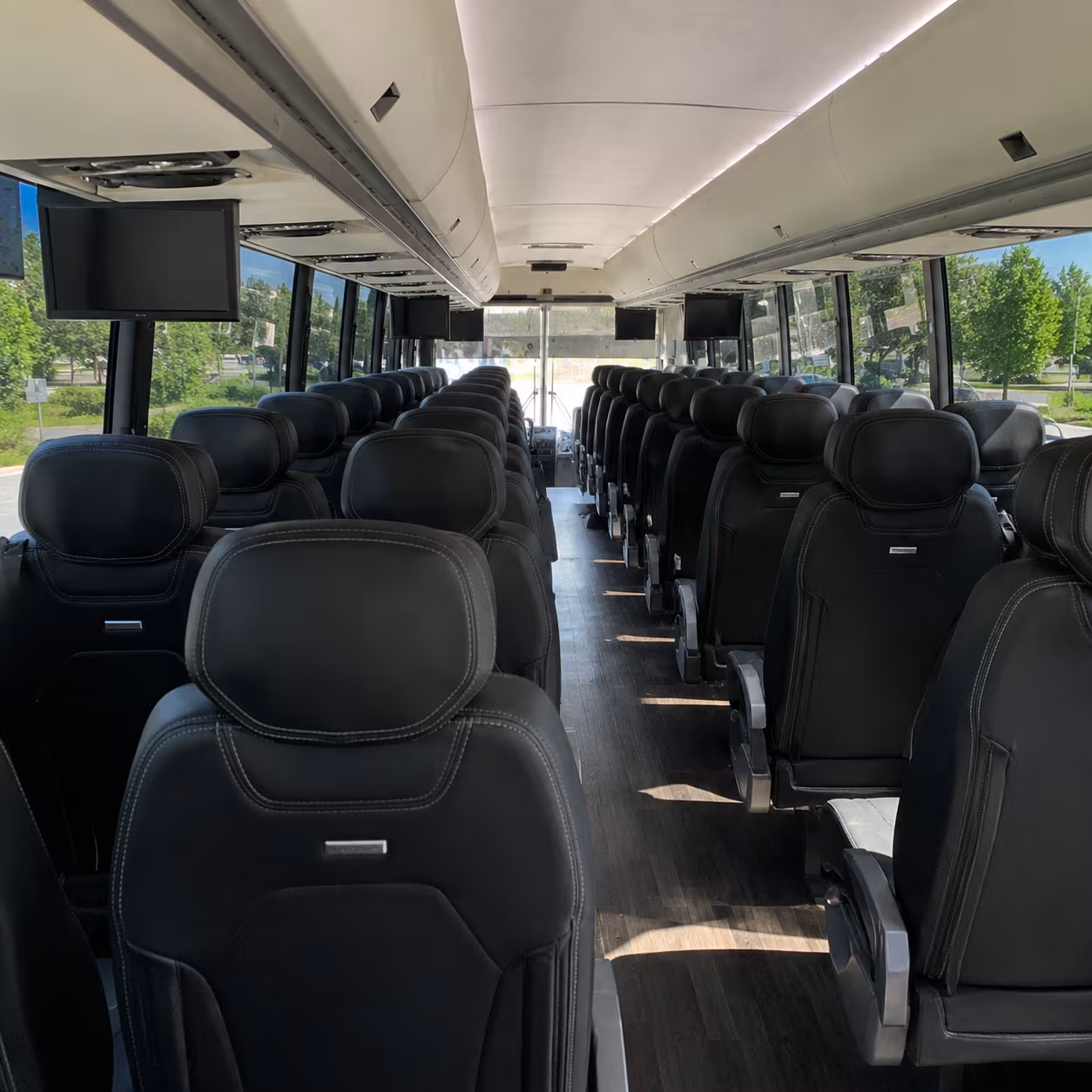 lewisville employee transportation onboard seating