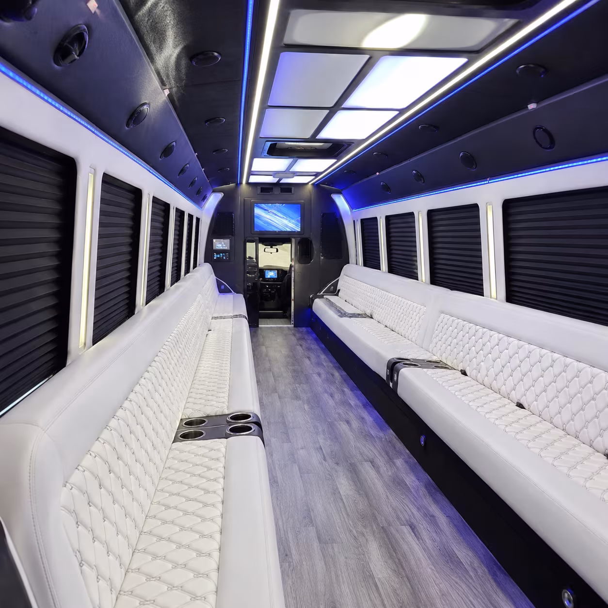 lewisville party bus inside