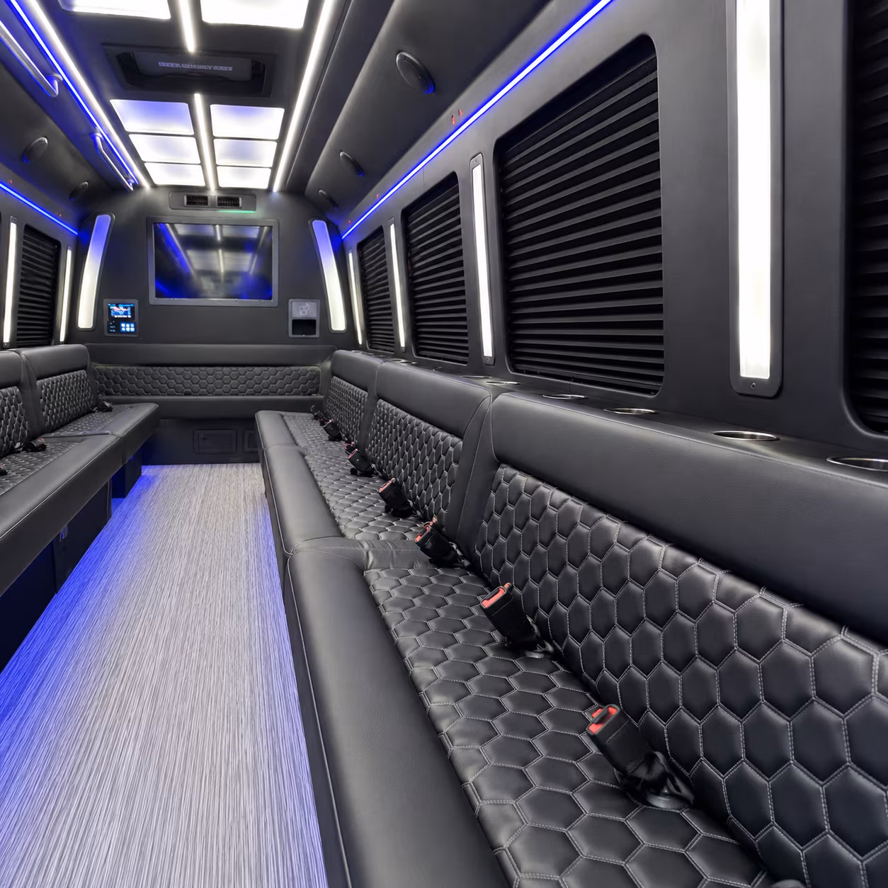lewisville wedding party bus rental