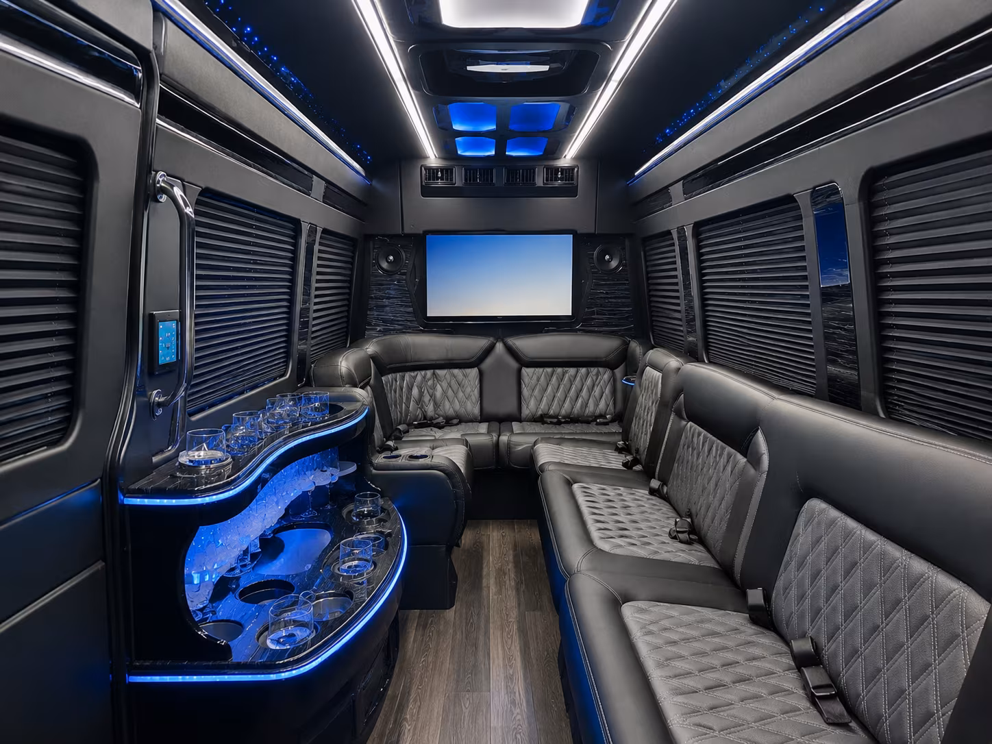 rehearsal dinner bus rentals across lewisville and denton county