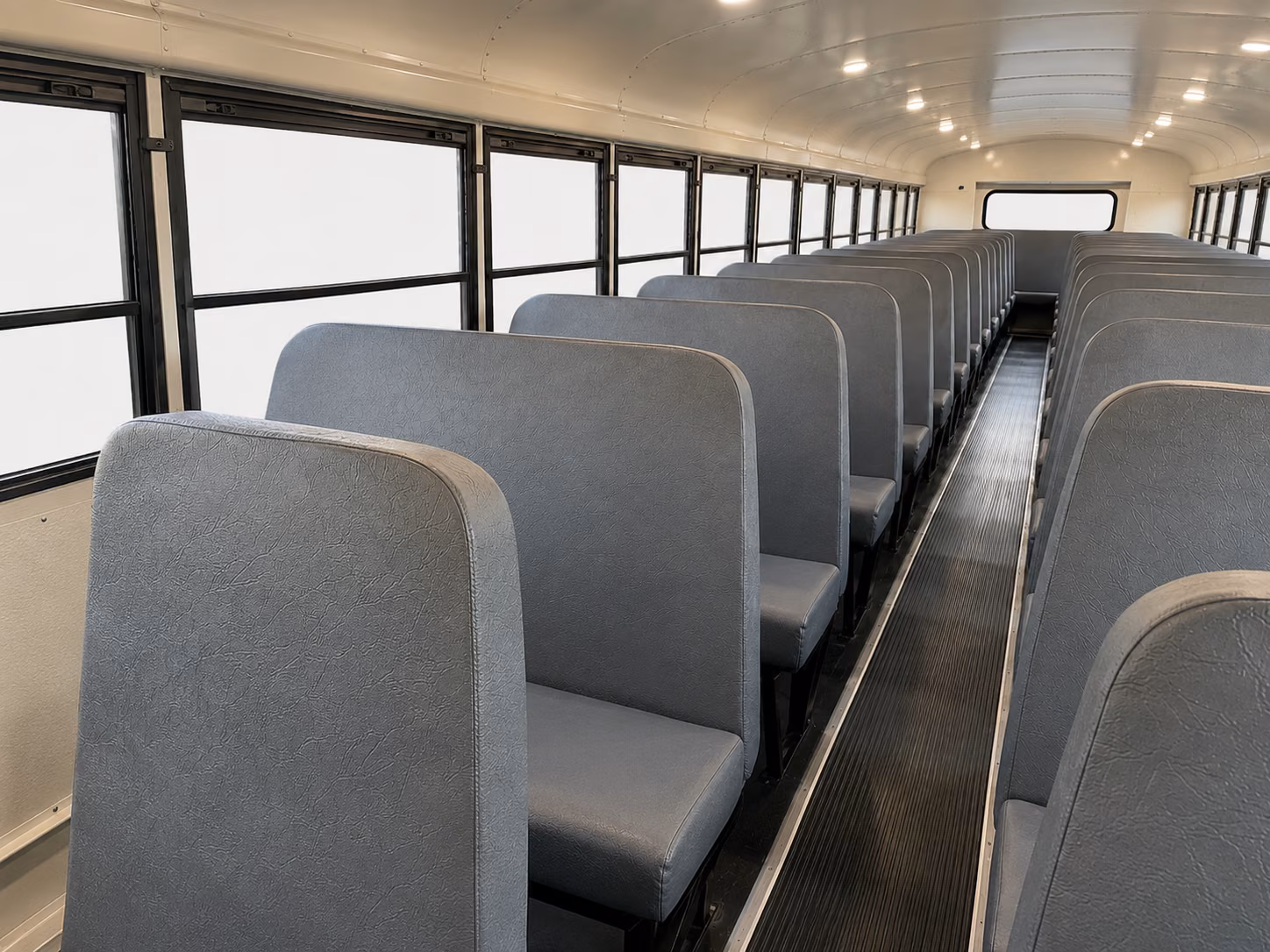 school bus interior