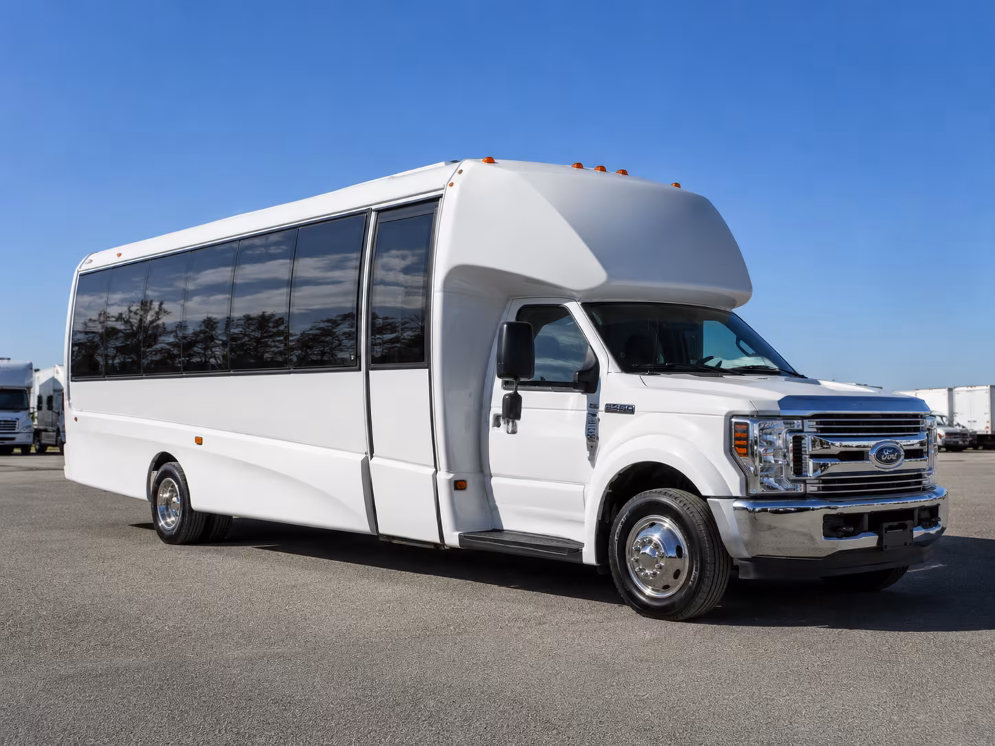 sporting event buses for lewisville fans and sports teams